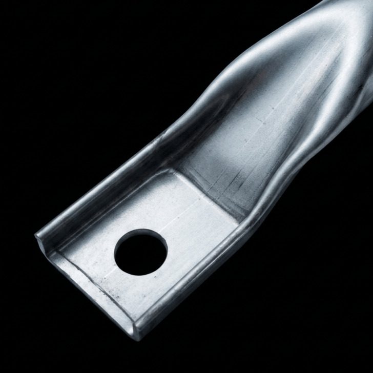 Tubo con extremo chafado y troquelado — CTT Castalla